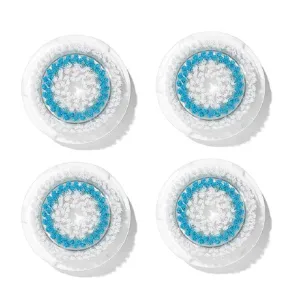 Deep Pore Facial Cleansing Brush Head Replacement | Compatible with Clarisonic Mia 1, Mia 2, Mia Fit, Alpha Fit, Smart Profile Uplift, 4 Count