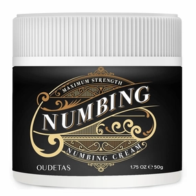 Deep Numbing Cream: Extra Strength Numbing Cream - Maximum Strength Soothing Formula - 50g