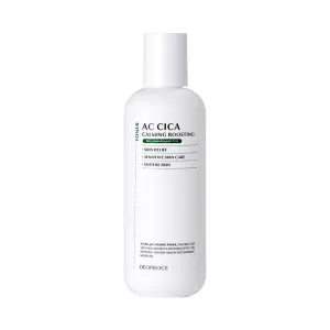 Deoproce AC Cica Calming Boosting Essence Lotion 150 ml, Korean Skincare, Moisturizing, Soothing, Centella Asiatica Extract, White Rice Flower Extract