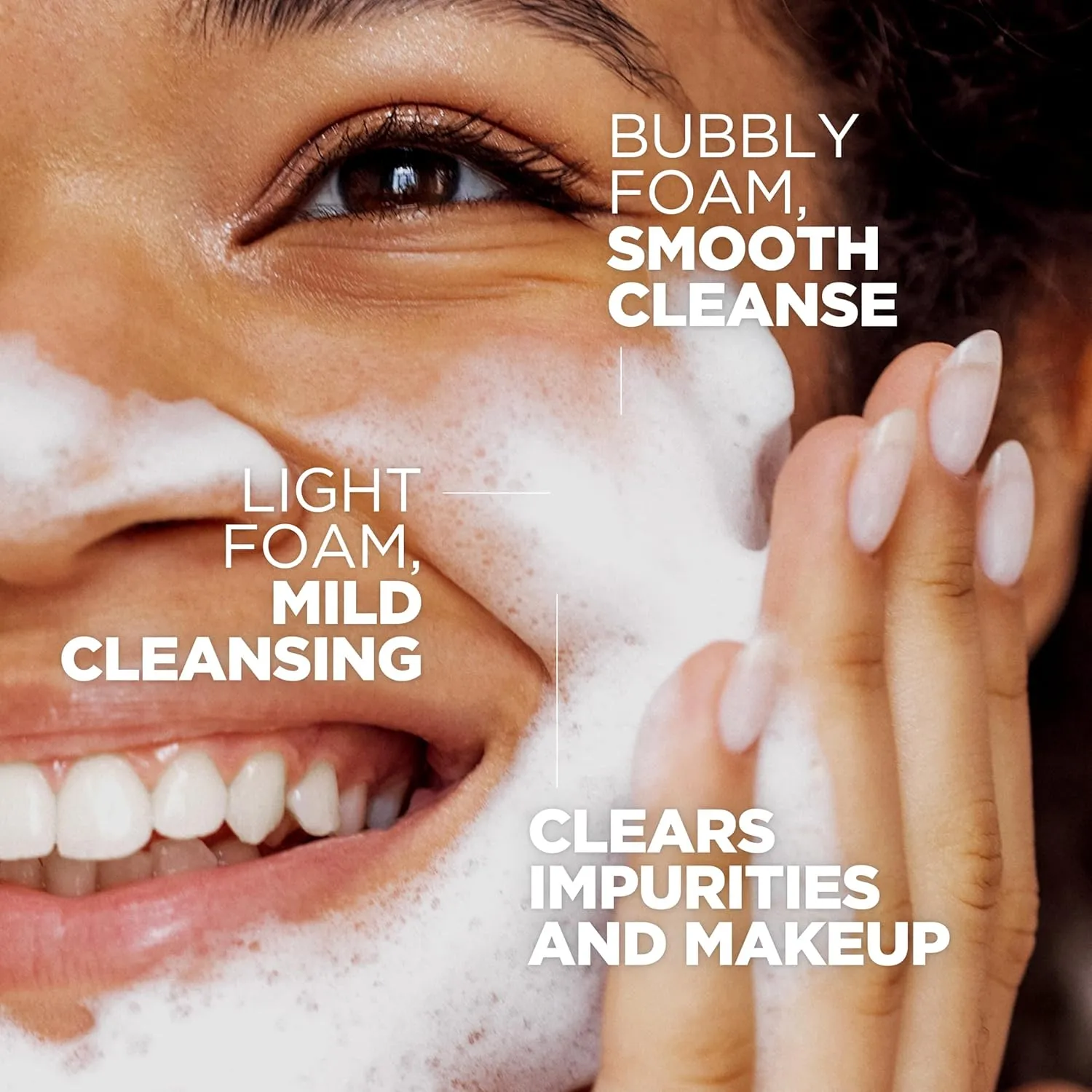DERMALOGY by NEOGENLAB NEOGEN Real Fresh Foam Cleanser, Green Tea 5.6 Fl Oz (160g) - Soothing & Hydrating Gentle Cleansing Foam with Real Green Tea Extract, Clean Beauty - Korean Skin Care