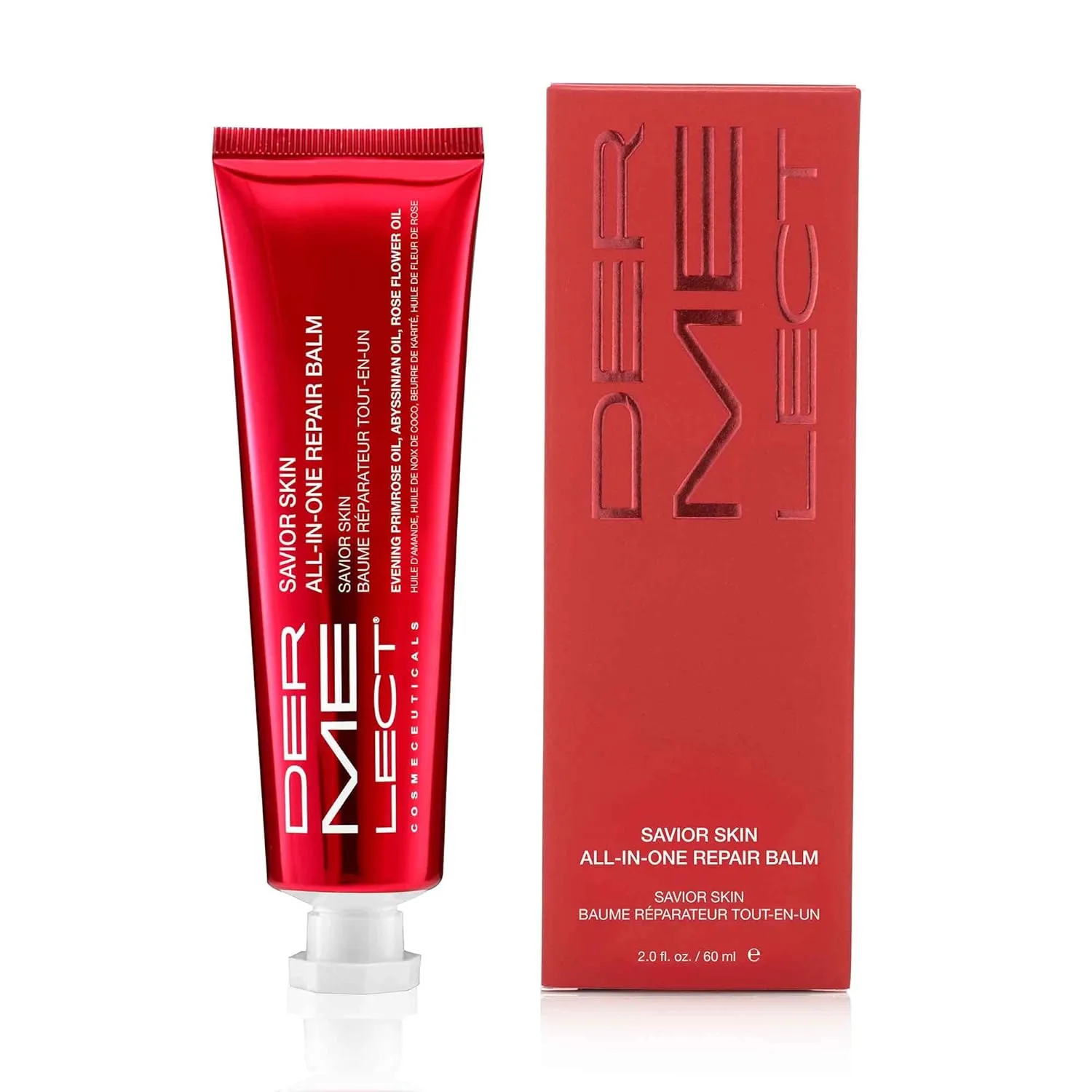 Dermelect Savior Skin All-In-One Repair Balm Hydrating, Soothing All Purpose Rescue Salve for Dryness, Cracked Skin, Beauty Hacks 2 oz.