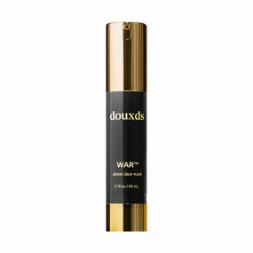 douxds WAR™ Detox Face Wash, Pore Cleaner Aloe Vera Face Wash, Natural Skin Care Charcoal Face Wash, Men's Skin Care, Acne Treatment For Face, Ingrown Hair, 50 ml