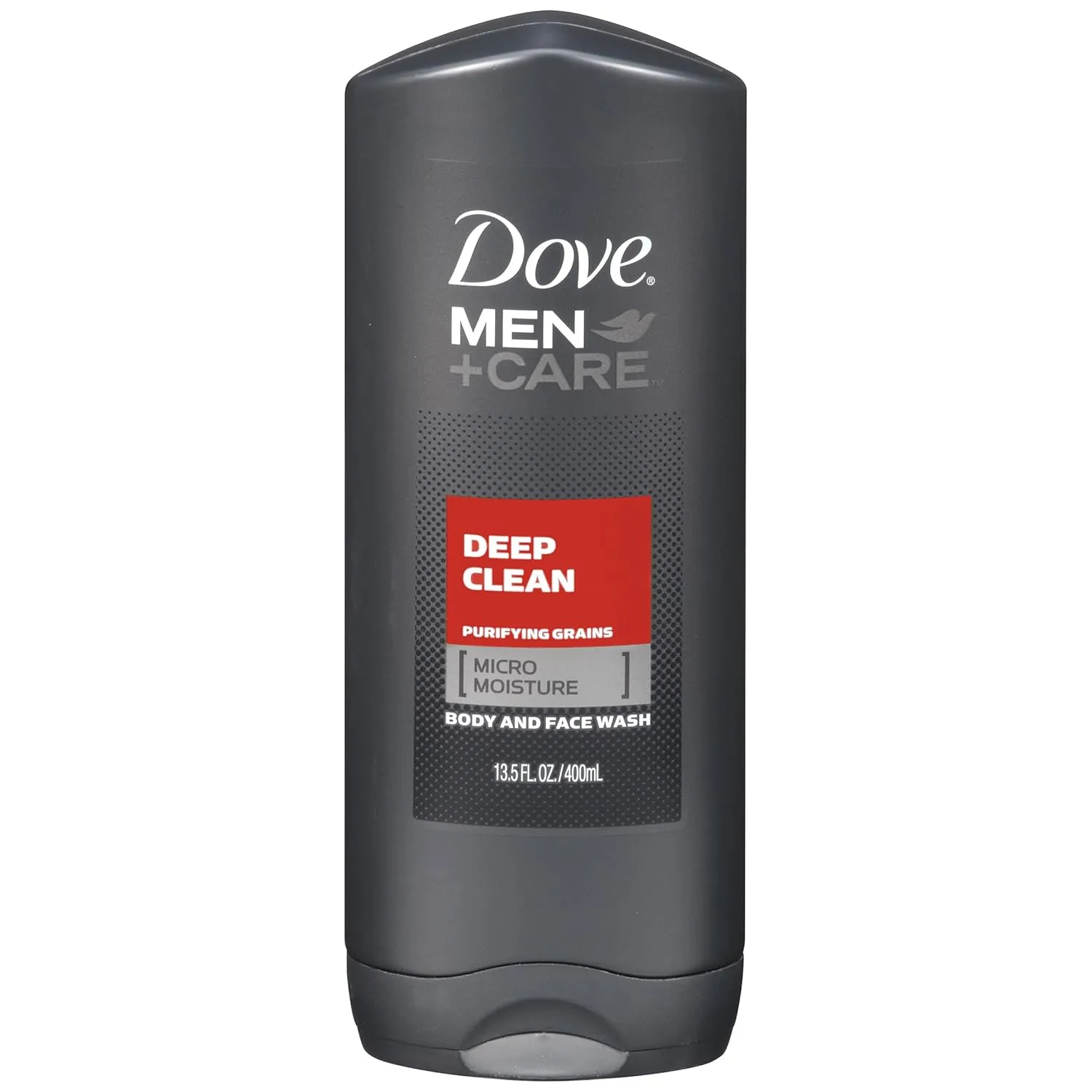 Dove Men   Care Body and Face Wash, Deep Clean, 13.5 Ounce (2 Pack)