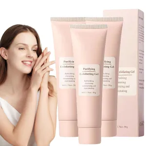 Dpoiex Exfoliating Gel, Glow Goddess ExfoliatingGel, Oloty ExfoliatingGel, Oloty Purifying Exfoliating Gels, Phasta - Faithfulm-Q ExfoliatingGel, GelExfoliante Para Zonas Oscuras (3)