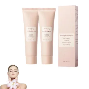 Dpoiex Purifying Exfoliating Gel, Dpoiex Exfoliating Gel, Moisturizing Deep Cleansing Face (2PCS, OEN SIZE)
