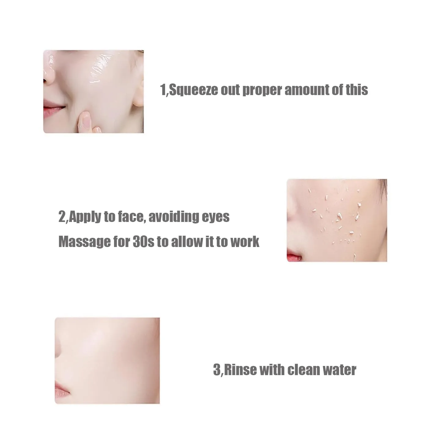 Dpoiex Purifying Exfoliating Gel, Dpoiex Exfoliating Gel, Moisturizing Deep Cleansing Face (2PCS, OEN SIZE)
