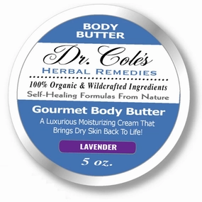 Dr. Cole's Gourmet Body Butter - LAVENDER