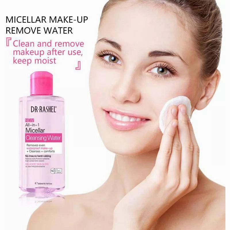 Dr.Rashel All-in-1 Micellar Cleansing Water Deep Action Gentle Moisture Makeup Remover Water