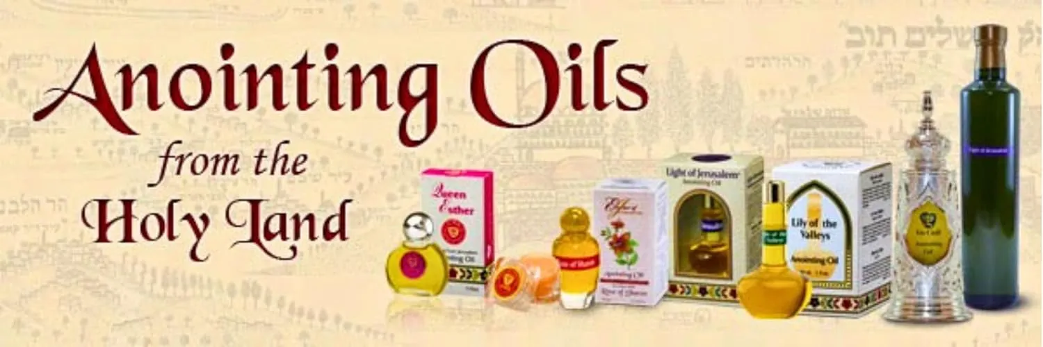 EIN GEDI Hyssop Anointing Oil, Made in Holy Land (250ml - 8.5 Oz) Traditional Blend Anointing Oil for Prayers and Blessings. (250, Hyssop Purification)