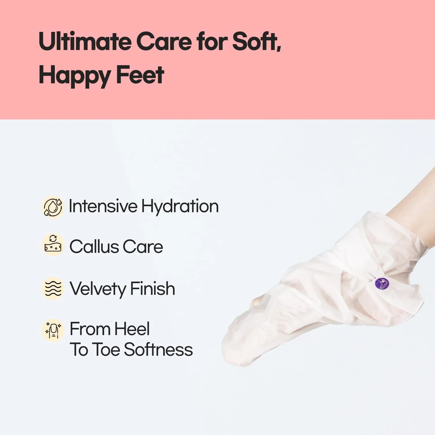 Epielle Moisturizing Foot Masks (Socks 6pk) for Foot Heel to Toe | Foot Cream & Lotion - Sunflower Seed Oil   Avocado Oil   Vitamin E, Mother's Day Gifts, Teacher's Appreciation
