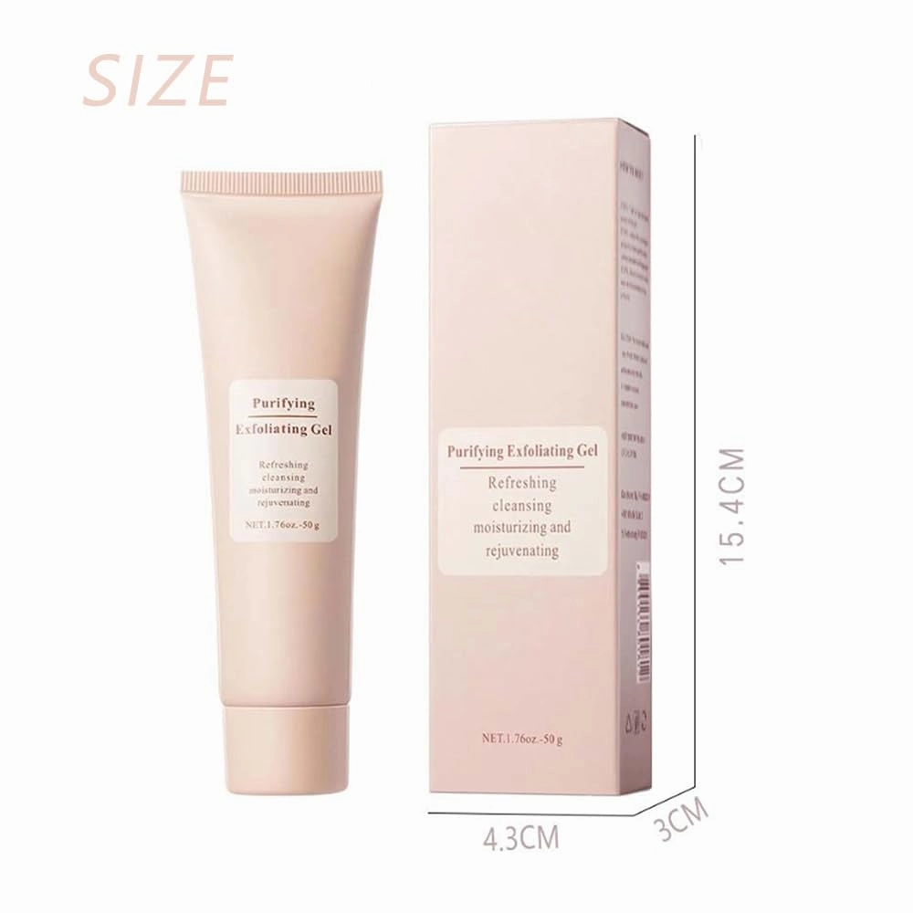 Exfoliating Gel, phasta purifying exfoliating gel, Facial Purifying Exfoliator Cleanser, Deep Cleansing and Moisturizing, Exfoliating and Dead Skin Facial (3pcs, 1)