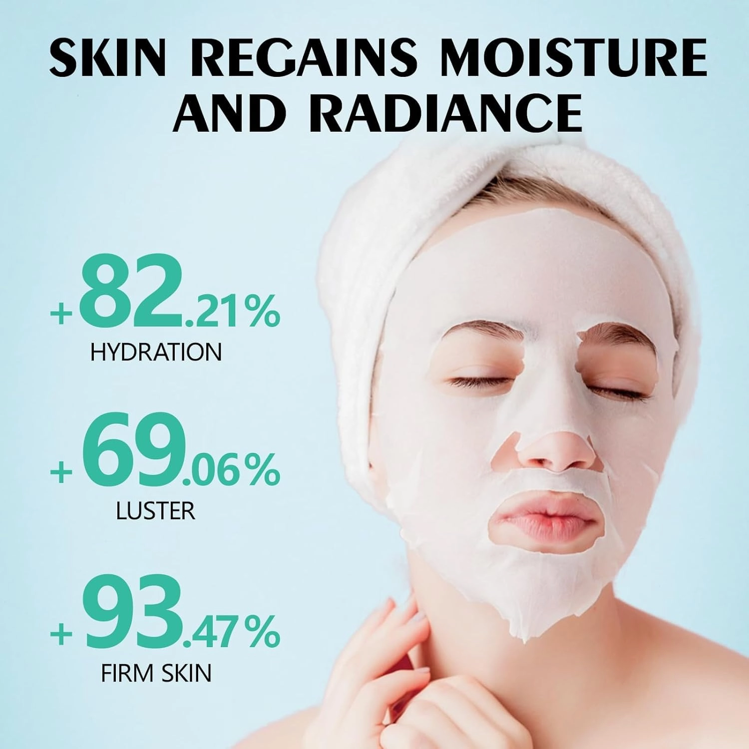 Face Masks Skincare Sheet Bad Girl Set with Vitamin C,Collagen,Hyaluronic acid,Retinol,Moisturizing Facial Mask Deep Cleaning,Oil Contral,Hydrating(24Pack)