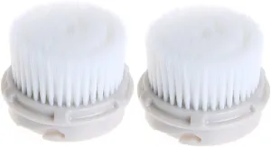 Facial Cleansing Brush Head Replacement, Facial Cleansing Brush Head, Exfoliator Facial Brush Heads, for Acne Prone, Clogged and Enlarged Pores Sensitive Skins (2Pack/Luxe Cashmere)