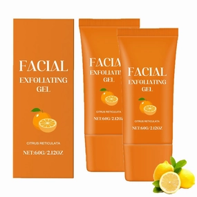 Facial Exfoliating Gel, Purifying Exfoliating Gel, Deep Cleansing Exfoliating Scrub Face Body Skin, for Face and Body Skin Repair, Moisturizing, Cleansing and Rejuvenating (2)