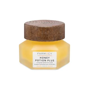 Farmacy Hydrating Face Mask - Honey Potion Plus Nourishing Skincare Facial Mask with Niacinamide, Ceramides   Pro-Vitamin B5 to Protect   Replenish Moisture Barrier (50g)