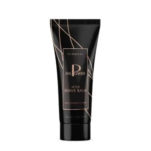 FARMASi Aftershave Balm His Power, 100ml/3.38flOz - Soothing, Hydrating, Refreshing Scent, Moisturizing, Comfortable Feel, Easy Application
