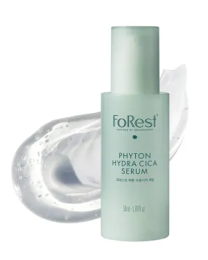 FOREST Phyton Cica Serum 1.69 fl.oz, Skin elasticity, pore care, moisturizing, korean skin care, hyaluronic acid, cica soothing serum