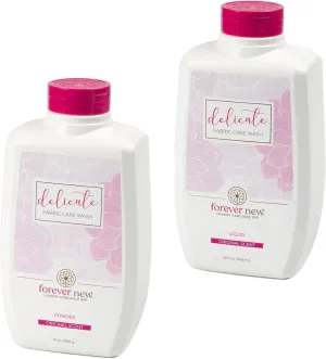 FOREVER NEW (2 pk) Natural Liquid Laundry Detergent (32 Fl Oz)   Granular Detergent Powder (32 Fl Oz) Combo (64 Fl Oz Total)