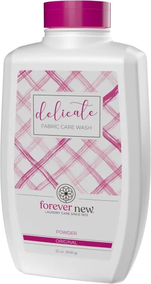 FOREVER NEW Granular Detergent Powder - Delicate Laundry Care Wash - Original Scented, 32 Oz