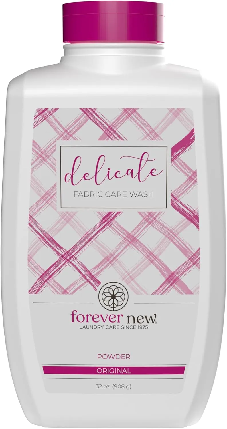 FOREVER NEW Granular Detergent Powder - Delicate Laundry Care Wash - Original Scented, 32 Oz