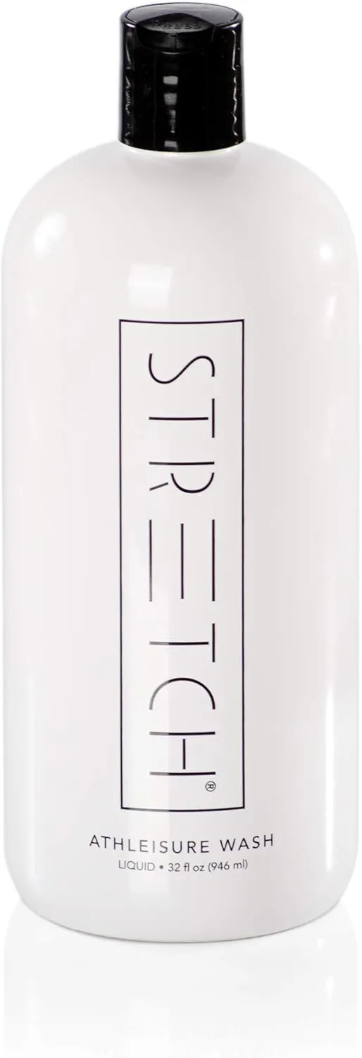 Forever New Stretch Active Wear Laundry Detergent, Liquid, Original Scent, 32 Fl Oz - Ideal for Workout Clothes, Swimwear, Yoga Wear, Athletic Gear, and More