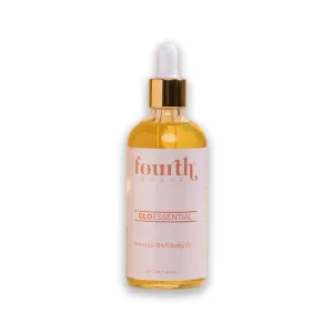 Fourth Phase GloEssential Moisture-Rich Body Oil, Jasmine Scented Hydrating and Healing Blend of Essential Oils for Postpartum Care, Soothes and Moisturizes Skin Oils for Body Hydrating (4 oz)