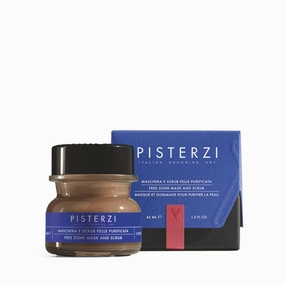 Free Zone Mask and Scrub (Glass Vase 45 ml, 1.5, Fl Oz)