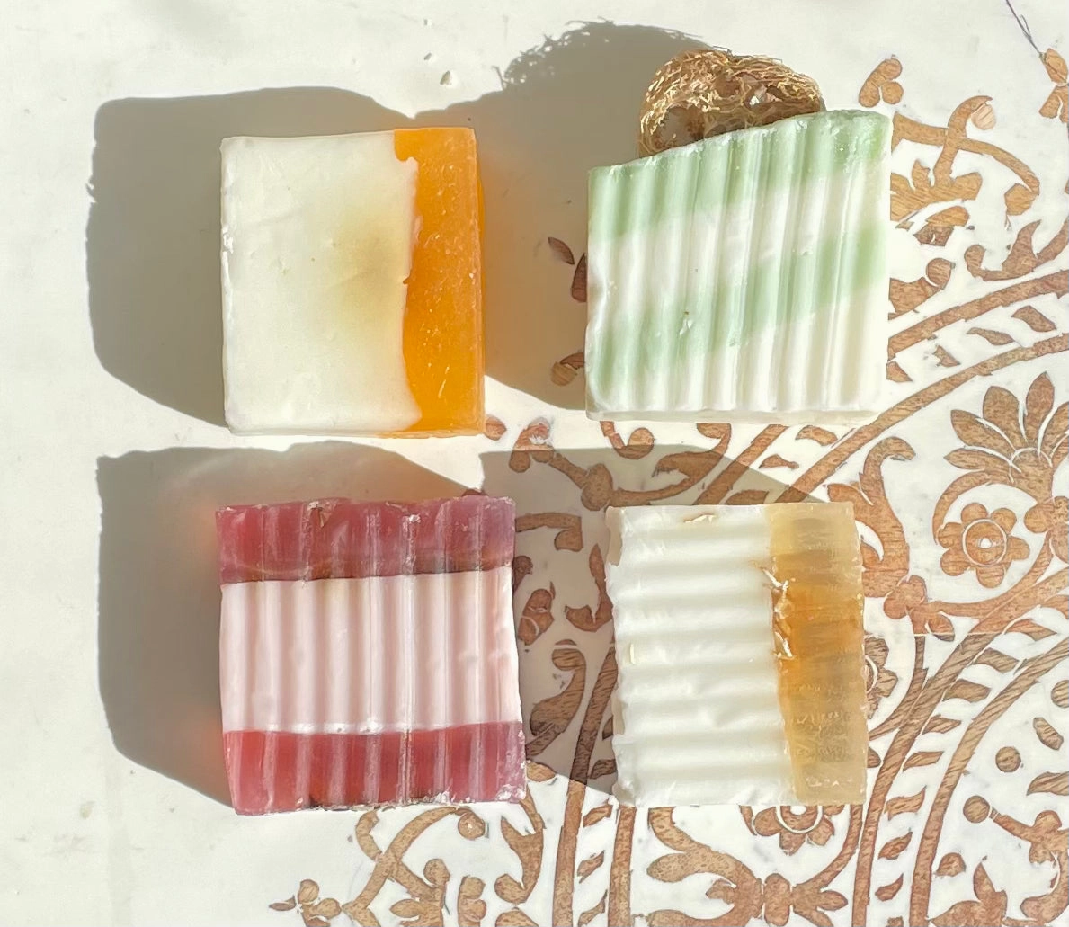 French Green Clay - Handcrafted Soap with Shea Butter, Green Clay & Goat Milk