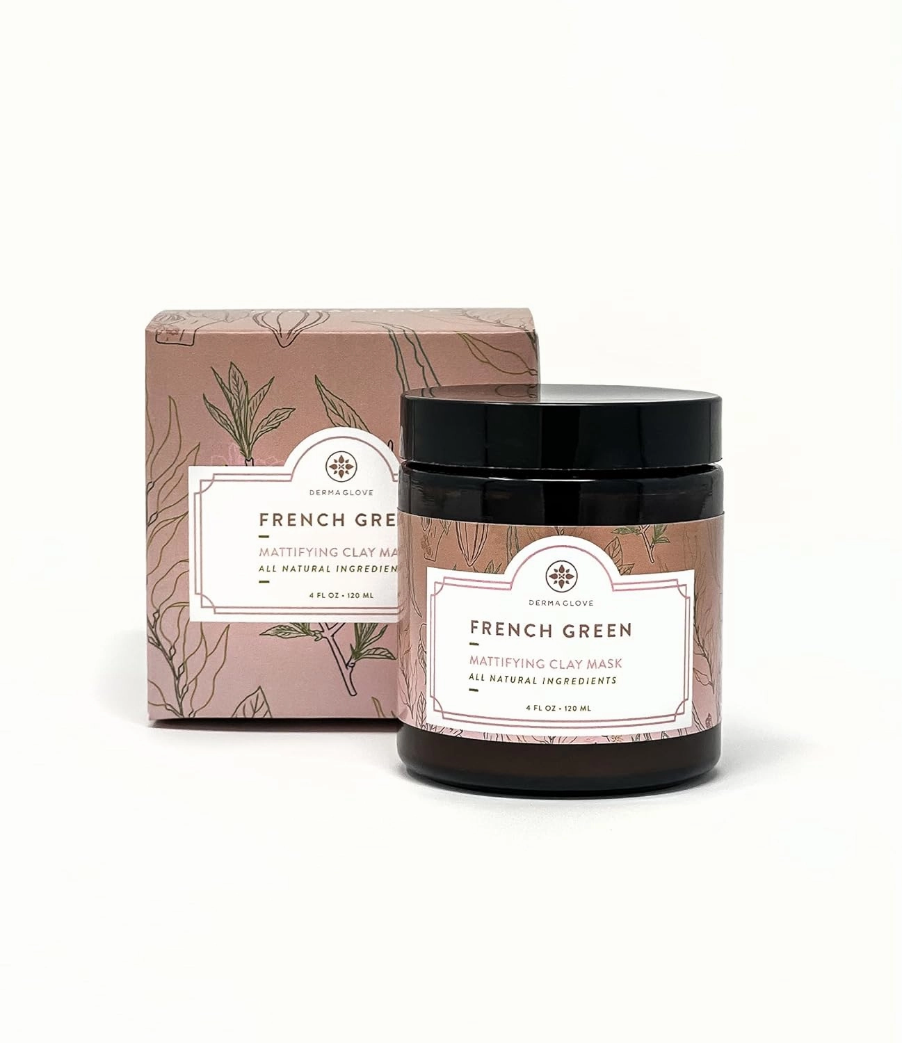 FRENCH GREEN CLAY MASK The Best Facial Mask for Sensitive Skin, Formulated with French Green Clay, Vitamins A, C, and E, Aloe, Eucalyptus, Avocado and more to Rejuvenate the skin. 4oz jar