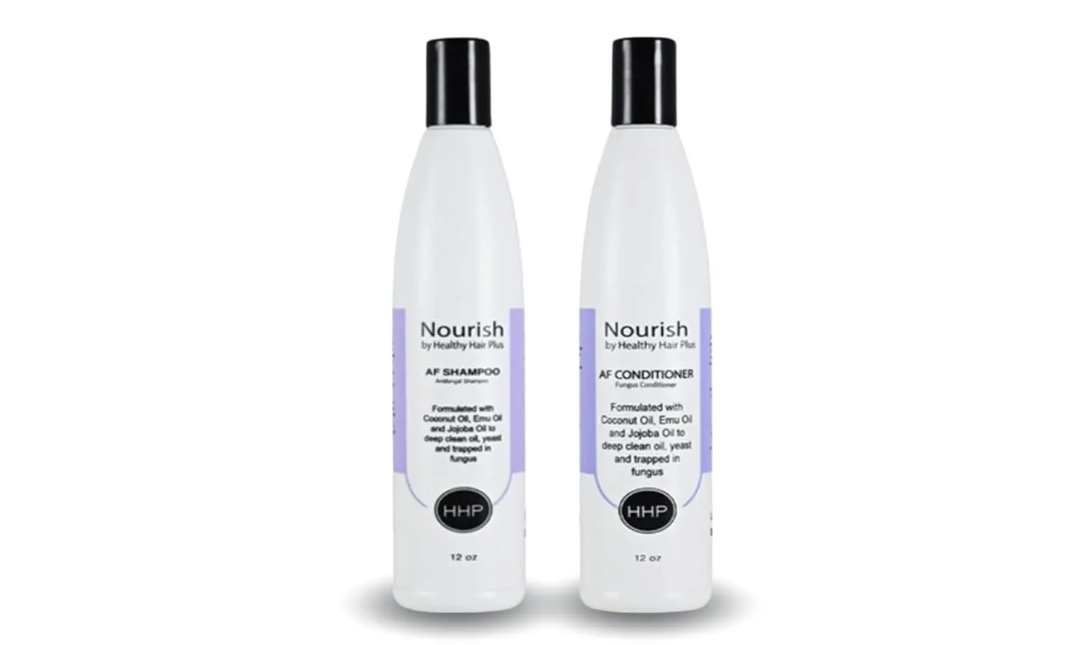 Fungus Shampoo & Conditioner Set for Humans - Emu Oil for Gentle Cleansing, Non-Greasy for Women & Men. Made in the USA by Healthy Hair