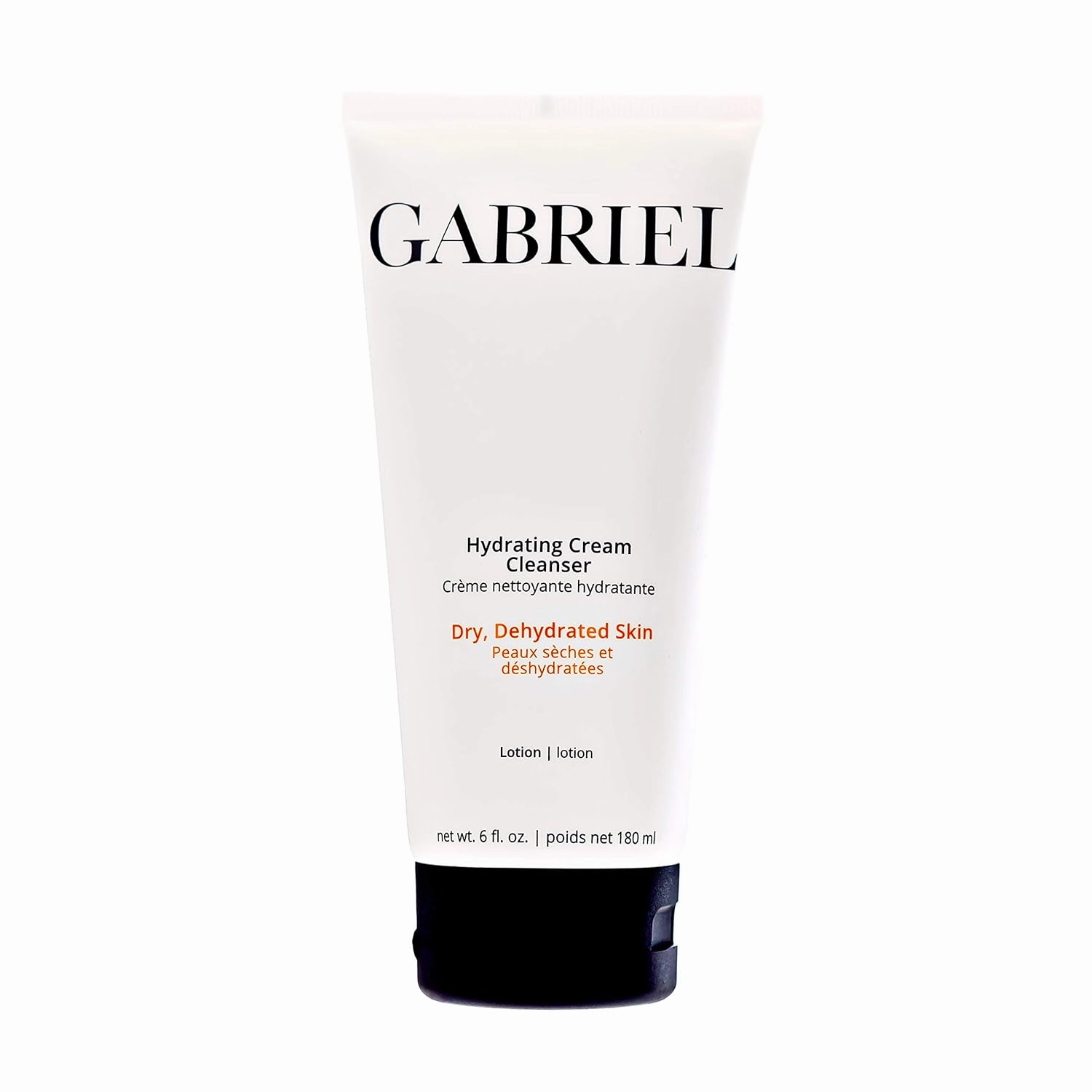 Gabriel Organic Cleanser, Natural Facewash, Paraben Free, Vegan Skincare 6 oz (Hydrating)