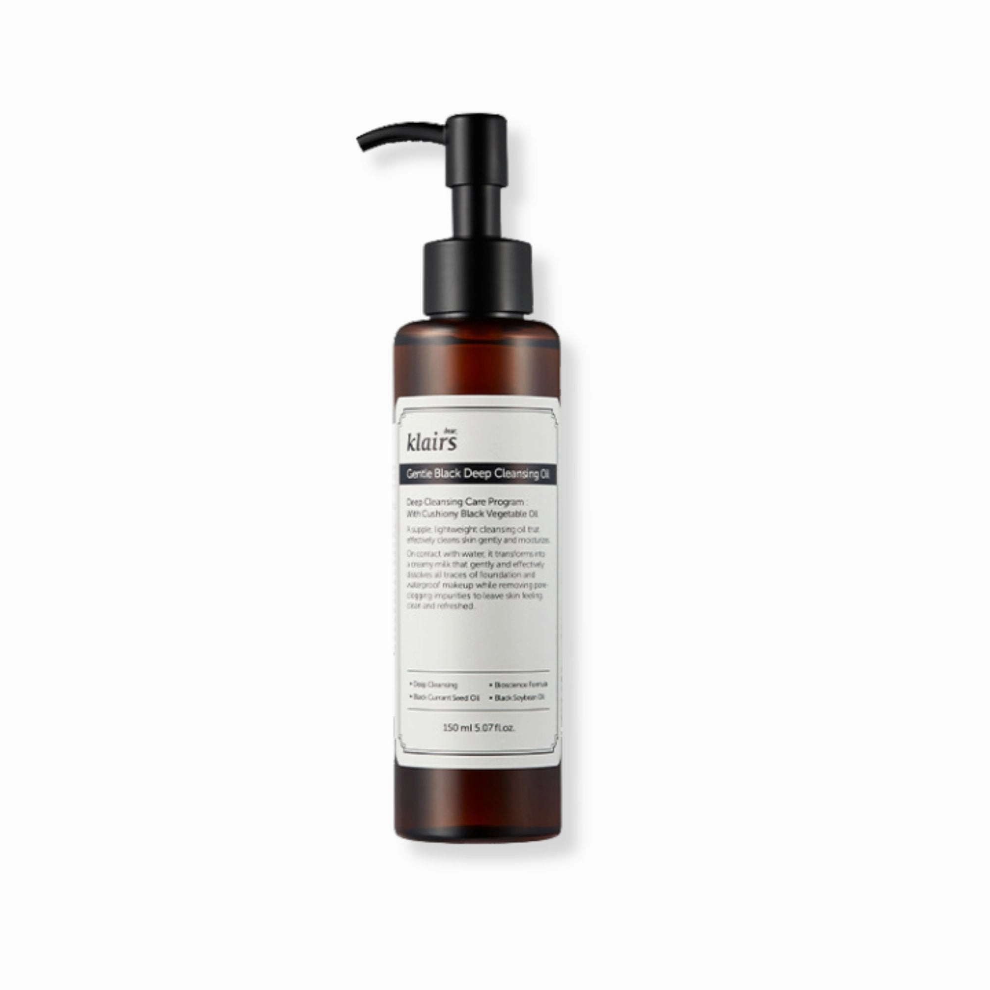 Gentle Black Deep Cleansing Oil