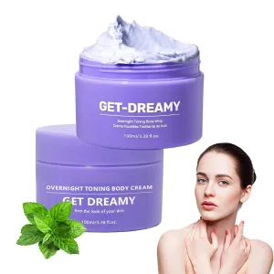 GET-DREAMY Overnight Toning Whip, Body Firming Oil, Anti-Wrinkle Skin Tightening Gel, Body Firming Cream for All Skin Types (1)