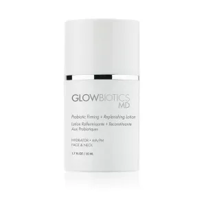 Glowbiotics Probiotic Firming   Replenishing Lotion: Lightweight Daily Moisturizer for Aging and Dry Skin, Reduces Wrinkles and Fine Lines, With Hyaluronic Acid and Vitamin B3, 1.7 Fl Ounce