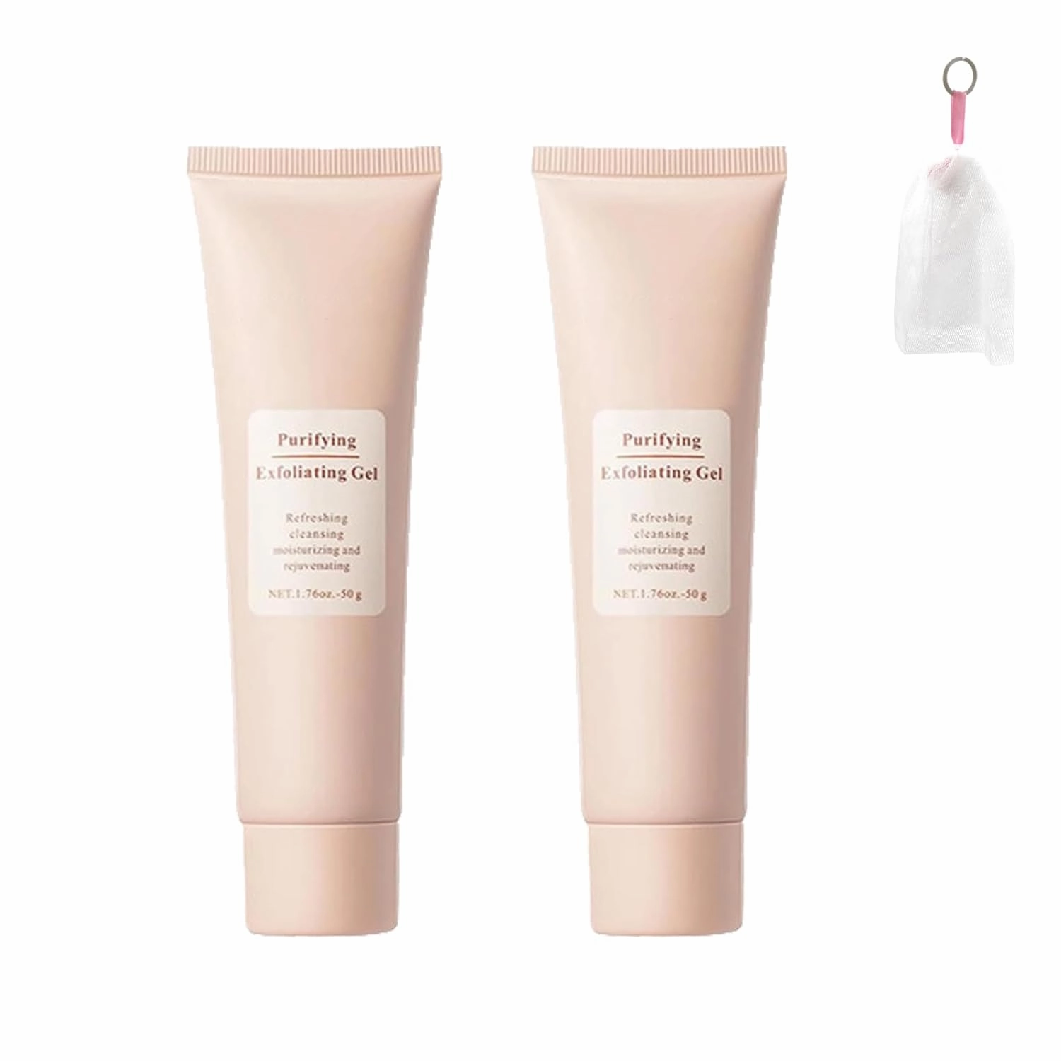 Grantadmit Exfoliating Gel, Gentle Purifying Exfoliating Gel Dead Skin, Deep Cleansing Face and Body, Unclogs Pores (2)