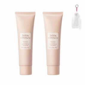 Grantadmit Exfoliating Gel, Gentle Purifying Exfoliating Gel Dead Skin, Deep Cleansing Face and Body, Unclogs Pores (2)