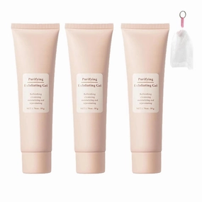 Grantadmit Exfoliating Gel, Gentle Purifying Exfoliating Gel Dead Skin, Deep Cleansing Face and Body, Unclogs Pores (3)