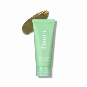 Green Caviar Peeling Mask – Natural Face Exfoliator with 100,000ppm of Green Tea, Dead Skin & Blackhead Remover, 99% Micro Marine Spicules, Centella Asiatica, Gentle Exfoliating Scrub,100g