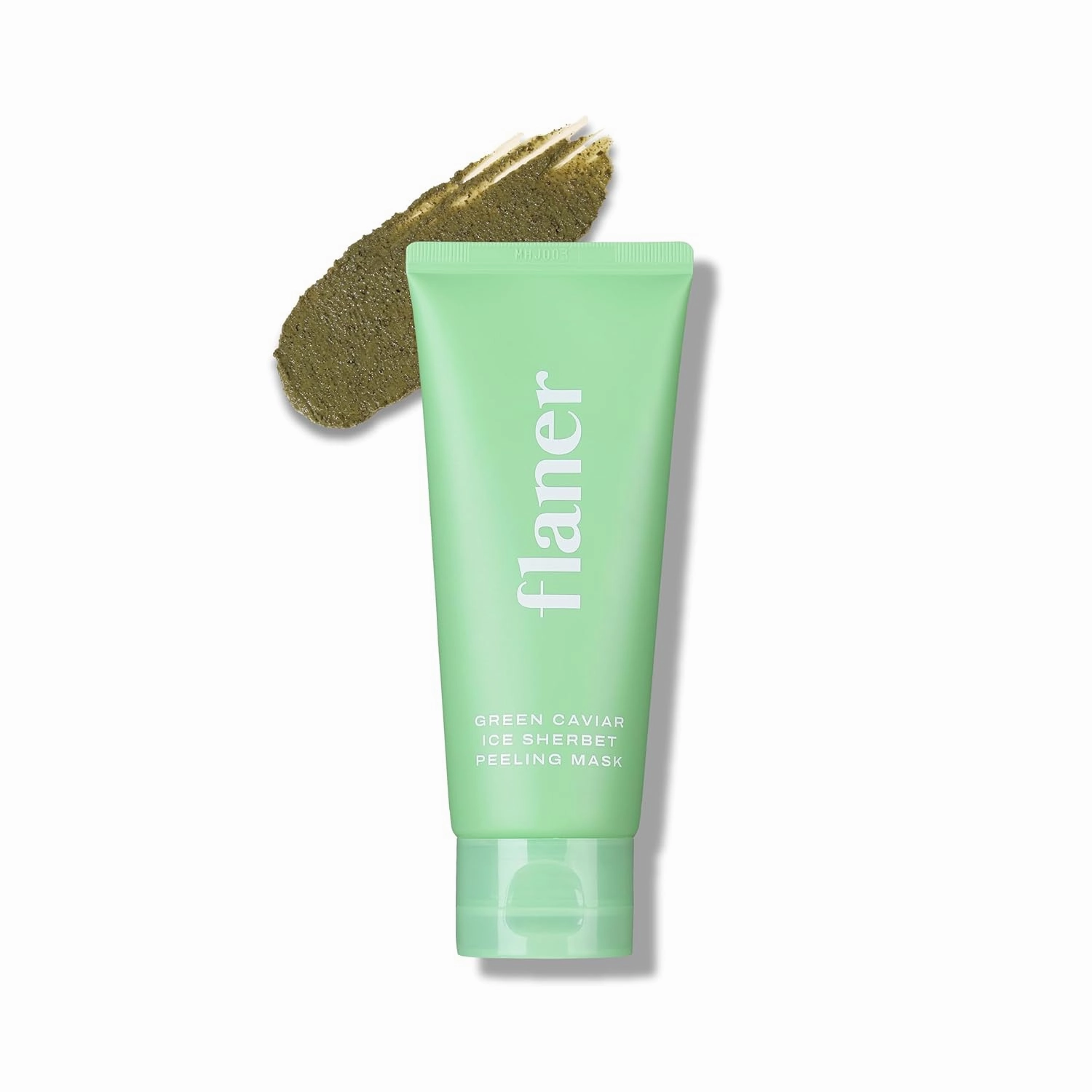 Green Caviar Peeling Mask – Natural Face Exfoliator with 100,000ppm of Green Tea, Dead Skin & Blackhead Remover, 99% Micro Marine Spicules, Centella Asiatica, Gentle Exfoliating Scrub,100g