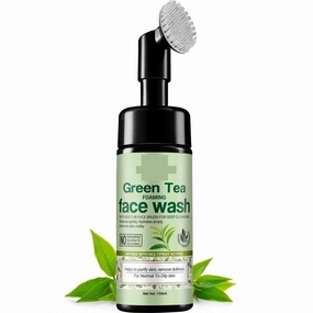 Green Tea Anti-acne, Anti-fungal & Anti-bacterial Foaming Face Wash Pack of 1