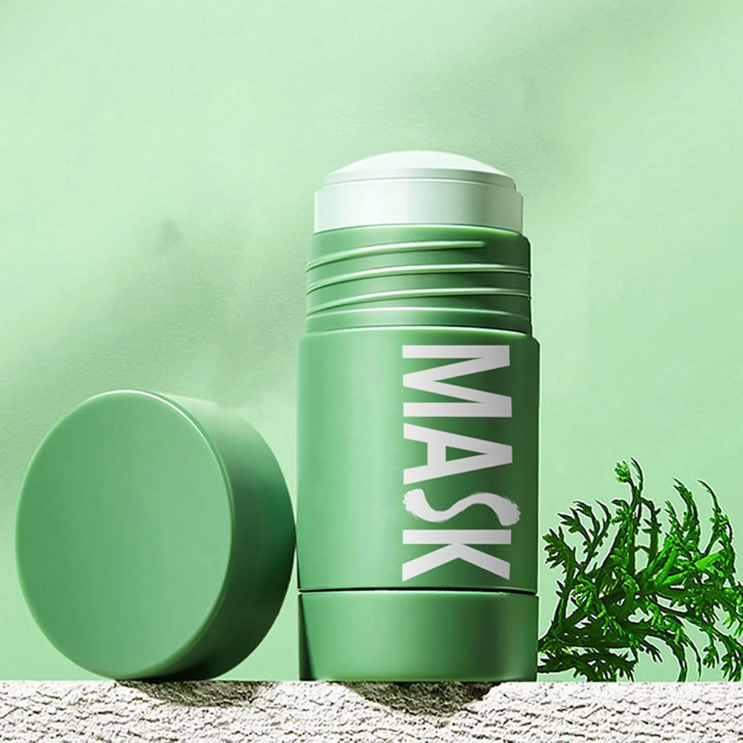 Green Tea Deep Cleanse Mask for Face,Blackhead Remover Face Mask,Poreless Deep Cleanse Mask Stick for Purifying,Moisturizing,Oil Control Reduce for Women and Men (3PCS)