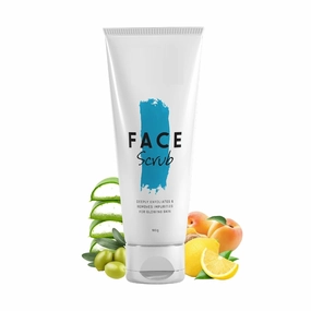 H.er.bs & Hi.lls Facial Scrub - 100g, Removes Impurities for Glowing Skin, Cleanses Deep Down to the Pores to Remove Dirt & Oil, Reduce the appearance of wrinkles and Fine Lines, For All Type of Skin