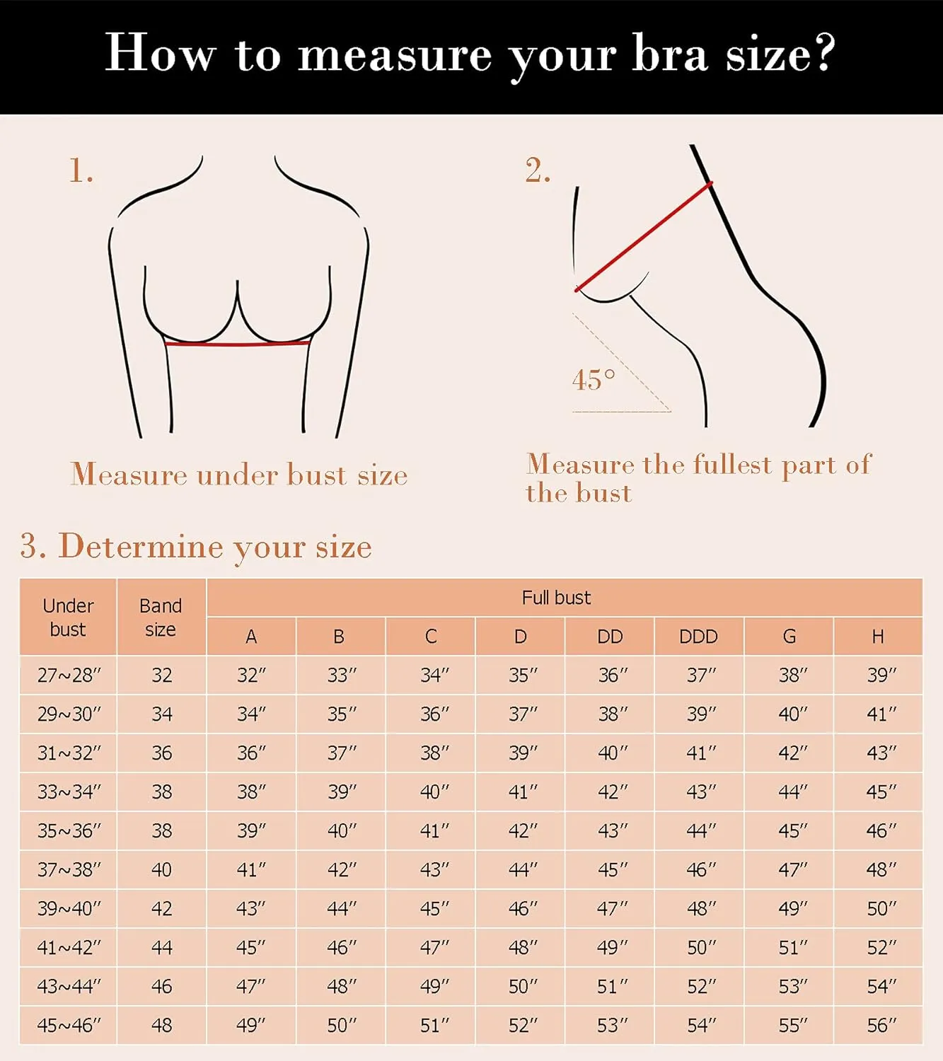 HACI Women's Push Up Bra Plunge Full Coverage Padded Underwire T-Shirt Lift Up Add One Cup Lace Support