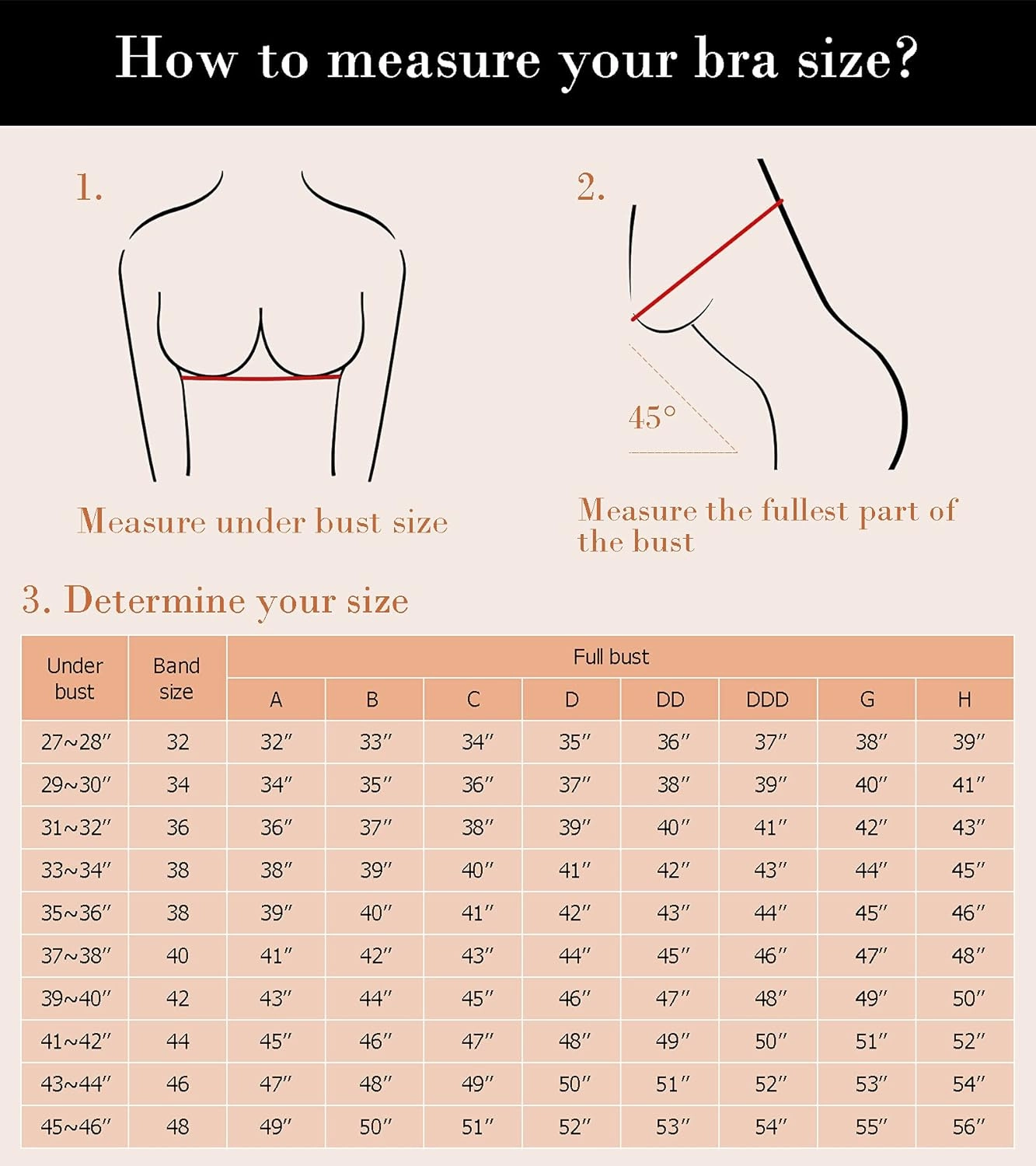 HACI Women's Push Up Bra Plunge Full Coverage Padded Underwire T-Shirt Lift Up Add One Cup Lace Support