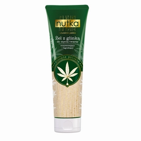 Hemp Polish face wash gel with clay cleansing and soothing 100ml
