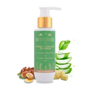 Herbal Hydration Face Wash | Aloe Vera & Neem | Gentle Cleanse & Deep Moisture | Unisex | Natural | 100ml