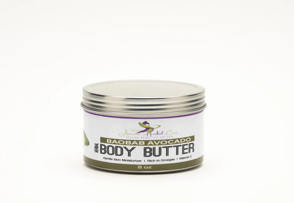HERBAL BODY BUTTERS BUNDLES! MORINGA, TURMERIC, HEMP, NEEM, 4PK