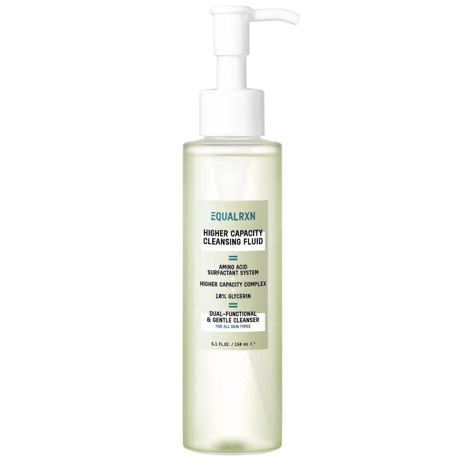 Higher Capacity Cleanser | Gentle Foam Deep Pore Face Wash for Women Men | Hydrating Daily Water Based Foaming Facial Cleanser for Oily & Sensitive Skin | Makeup Remover for Face & Sunscreen