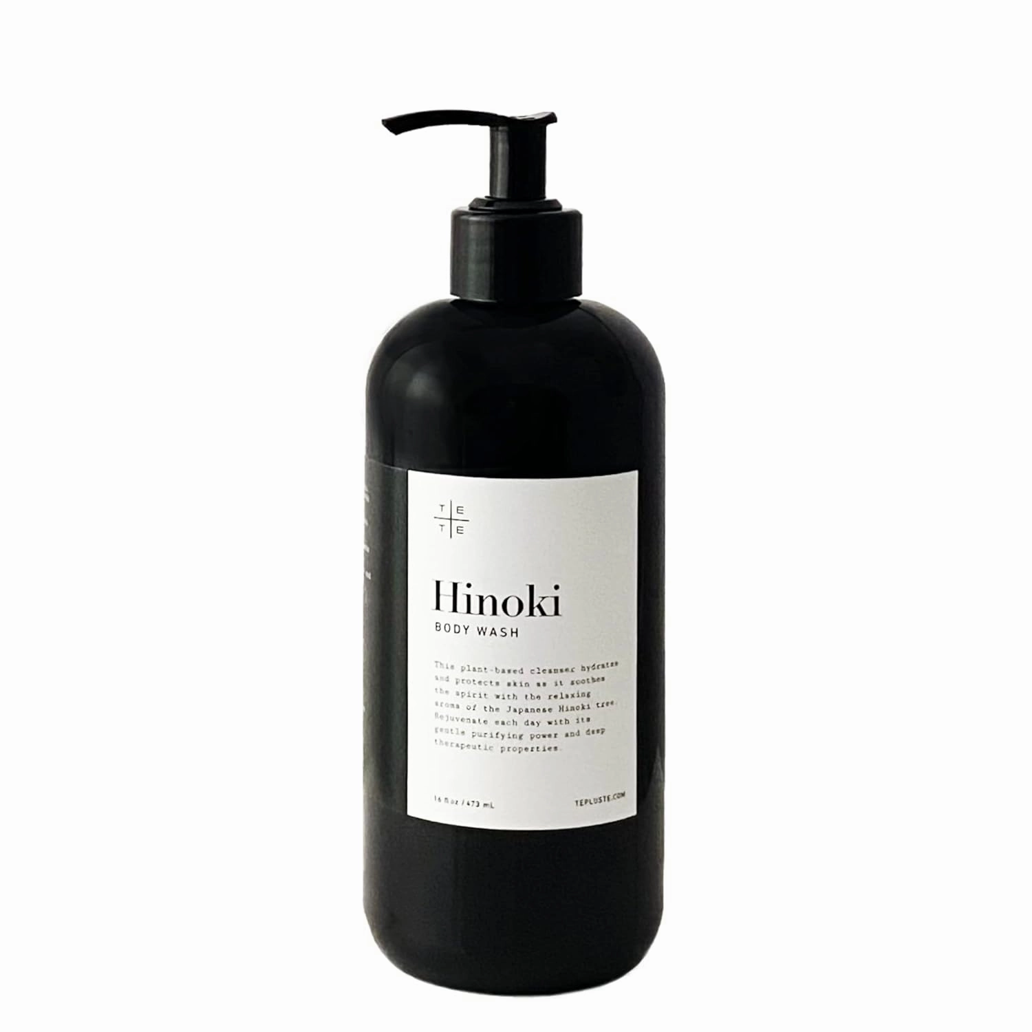 Hinoki Body Wash with Japanese Hinoki Essential Oil | Gentle & Hydrating | Soothing Aroma | Vegan