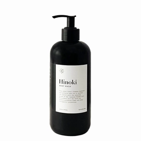 Hinoki Body Wash with Japanese Hinoki Essential Oil | Gentle & Hydrating | Soothing Aroma | Vegan